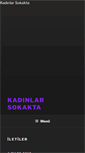 Mobile Screenshot of kadinlarsokakta.org